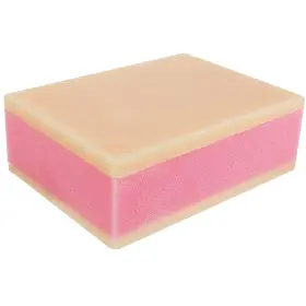 Vturboway 723668711919 Silicone Sponge Human Skin Injection Pad Training Model Nurse Student Pink