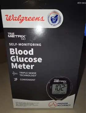 Krkc0123206359 Walgreens New In Box - True Metrix 60 Self Monitoring Blood Glucose Meter