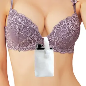 Welsoon 313090223281 2pcs Bra Pocket For Insulin Pump Hidden Undercover Pouch Holder