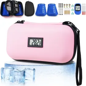 Wulumu 726084717688 Insulin Cooler Travel Case Tsa Approved Medication Diabetes C
