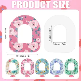 Xihircd 313102235271 25pcs Adhesive Patches For Omnipod Waterproof Sensor Pre-cut Sti #2