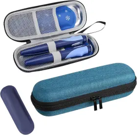 Xizao 635407358814 Insulin Cooler Travel Case With Reusable Ice Pack Insulated Diabetic Bag