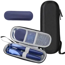 Yeasing 635401987607 Insulin Cooler Travel Case Small Medicine Box Hard
