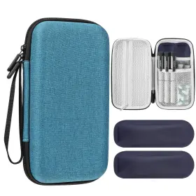 Yeasing 635407361968 Insulin Cooler Travel Case - Portable Medication Bag With 2 Ice Packs Fit