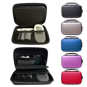 Yhency 767645949964 Hard Shell Diabetes Testing Kit Case Diabetic Supply Travel Bag Organizer For #3