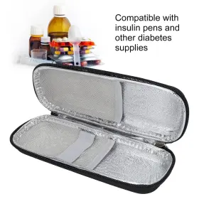 Yinhingt6iq5vc8sx1142-11 Yinhing Insulin Cooler Travel Case Simple Portable Carrying Zippe #2
