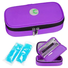 Youshares 670046517482 Insulin Cooler Travel Case - Diabetic Insulated Organizer Portable Cooling Ba