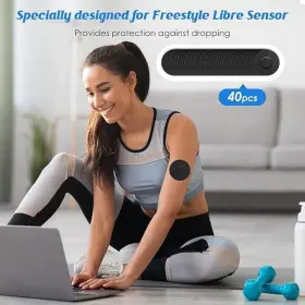 Cdg33mx7 Youshares Sensor Patches For Freestyle Libre 1 And 2 Plasters 40 Packs-waterproof #2
