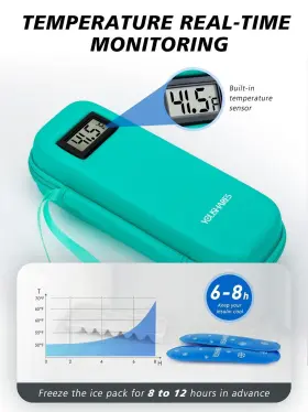 Youshares Mpn Isl Case H2f Gn 01 Insulin Cooler Travel With Temperature Display - Refrigerated #2
