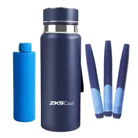 Kb-ut33-n697 Zkscool Insulin Cooler Travel Case Tsa Approved 24h Medication Blue