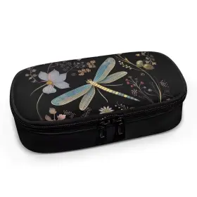 23821zobz420114 Zoutairong Dragonfly Insulin Cooler Travel Case Boho Flower Medication With Handl #2