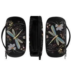 23821zobz420114 Zoutairong Dragonfly Insulin Cooler Travel Case Boho Flower Medication With Handl #3