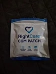 Open,rightcare Cgm Adhesive Universal Patch, Covered Oval, Multicolor, Bag Of 25. Fixed Price $7.00.