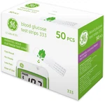 GE333TS Blood Glucose Test Strips 50-COUNT Pack Gold Electrodes Patented. Fixed Price $24.70.
