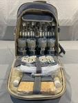 Picnic And Beyond Inc. 4PERSON Backpack Set With Insulated Cooler & Utensils. Fixed Price $69.99.