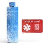 1-WHEAT Biogel Ice Pack Suitable 3-5 Ppen Insulin Cooler Travel Medium, Blue. Fixed Price $30.29.