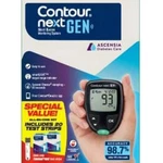 Contour Next Gen Value Pack All-in-one Blood Glucose Monitoring System. Fixed Price $18.00.