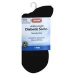 Leader Diabetic Socks, Ankle Length, MEDIUM,1PR. Fixed Price $20.49.