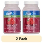 Relion Raspberry Glucose Tablets, 50 Count - Free Shipping Usa. Pack Of 2. Fixed Price $13.79.