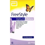 Abbott Optium Blood Ketone Test Strips- Pks Original BOX(400 Strips). Fixed Price $214.53.