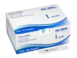 Global Medical Products - Easy Glide 1CC Luer Lock Syringe (no Needle) Qty 100. Fixed Price $16.99.