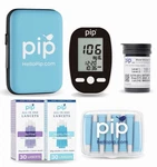 Pip Blood Glucose Monitor Kit With Preloaded Safety Lancets - Complete Diabet.... Fixed Price $18.00.