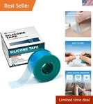 Soft Silicone For Skin, 1" X 5.46 Yards, Rolls Medical Adhesive Tape, .... Fixed Price $23.71.