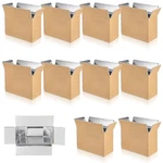 10 Pcs Insulated Cold Chill Double Carton With Foil Foam Cooler Box.... Fixed Price $43.99.