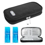 Youshares Insulin Cooler Travel Case - Diabetic 2 Ice Packs, Black. Fixed Price $14.10.