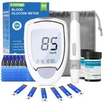 Glucose Monitor Kit, High Accuracy Blood Sugar Testing With 100 Glucometer. Fixed Price $118.32.