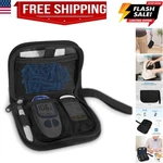 Diabetic Travel Case With Handle Strap, Portable Glucose Monitor & Insulin Di.... Fixed Price $16.14.