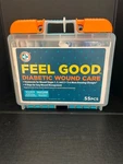 Feel Good Diabetic Wound Care Kit Treatments For Stages 1, 2 & 3-55 Pieces. Fixed Price $12.00.