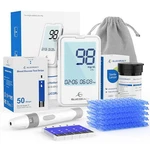 Glucoracy G-425-2 Glucose Monitoring System,blood Sugar Test Kit With Lanc. Fixed Price $30.36.