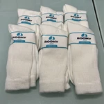 6 Pair Roomy Diabetic Socks J900L White Crew Size 10-13 Made In Usa Brand New. Fixed Price $24.99.