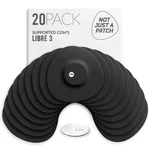 Not Just Libre 3 Cgm Patches Adhesive Sensor Covers Black 20 Pack. Fixed Price $28.95.