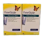 Freestyle Precision Neo Blood Glucose Test Strips 100 Count New Exp. 07/31/2026. Fixed Price $32.99.