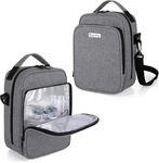 Curmio Insulin Cooler Travel Case, Diabetic Medication Organizer Bag Gray. Fixed Price $33.11.
