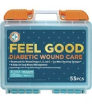 Feel Good Diabetic Wound Care Kit Treatments For Stages 1, 2 & 3-55 Pieces. Fixed Price $16.49.