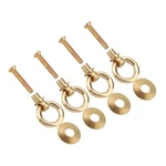 4PCS/PACK Mini Simple Vintage Pull Rings Cosmetic Case Jewelry Box Attachment. Fixed Price $14.83.