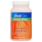 Relion Glucose Tablets, Orange Flavor, 50 Count. Fixed Price $26.15.