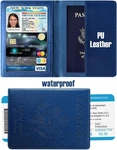 Rfid Passport Holder Wallet Pu Leather Travel Case Card Slot. Fixed Price $11.99.