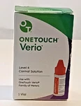 Onetouch Verio Level 4 Control Solution Vial - Exp 12/2026. Fixed Price $10.99.