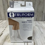 Truform Leg Health Diabetic Crew Socks Sz L, One Pair Unisex White Brand New. X5. Fixed Price $13.99.