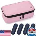 Allcamp Insulin Cooler Travel Case Diabetic Medication + 4 Ice Packs. Fixed Price $42.10.
