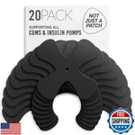 Not Just X-patch Cgm Sensor Patches (20 Pack) Water Resistant Omnip. Fixed Price $39.99.