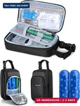 Marscamd Diabetes Travel Case With 2 Ice Packs, Insulin Cooler. Fixed Price $26.99.