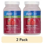 Relion Raspberry Glucose Tablets, 50 Count - Free Shipping Usa. Pack Of 2. Fixed Price $8.98.