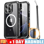 For Iphone 16 Max/pro Waterproof Case Magsafe Shockproof Heavy Duty Cover Us. Fixed Price $20.77.