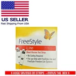 Freestyle Lite 100 Test Strips *usa Seller* *free Shipping* *read Description*. Fixed Price $36.00.