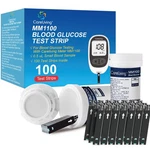 Careliving MM1100 Blood Glucose Strips, For Diabete Sugar Testing, Black. Fixed Price $35.59.